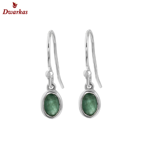High quality classic simple <b>earrings</b> 925 sterling <b>silver</b> natural tourmaline pink stone <b>drop</b> dangler bezel set <b>earring</b> for women - Product Image 3