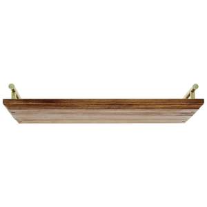 Acacia Wooden Serving <b>Tray</b> with Handles Natural Solid Wood <b>Breakfast</b> & Snack <b>Tray</b> for Kitchen Dining & Home Decor - Product Image 4