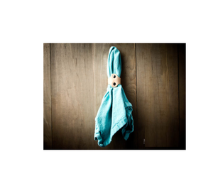 Rond de serviette en cuir formes de feuilles multi-design Rond de serviette avec accessoires décoratifs de style luxe faits à la main - Product Image 5