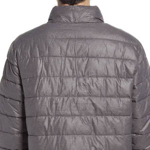 Chaqueta acolchada impermeable de invierno para hombre de fabricación de fábrica, venta al por mayor personalizada, cuello levantado, manga larga, poliéster/nailon, nuevo - Product Image 6