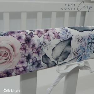 Housse de lit à fleurs Ciara pour berceau Tapis de dentition Convient également à Boori 100% coton - Product Image 2