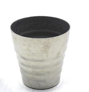 El mejor vendedor, soporte votivo redondo de aluminio, recipientes para velas de Color níquel plateado para decoración del hogar, hecho a mano, personalizado a granel - Product Image 2