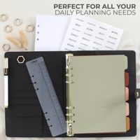 Cuaderno recargable personalizado organizador cuero 2026 diario planificador PU diarios A5 cuaderno para regalo