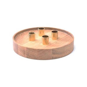 Bougeoir de conception de haute qualité et fabricant de confiance et fournisseur en vrac de couleur en bois - Product Image 1