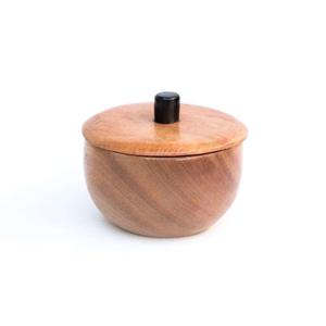 Ensaladera de Acacia natural de alta calidad y artesanía Color de madera natural para utensilios de cocina Cuenco de madera Producto de gran oferta - Product Image 1