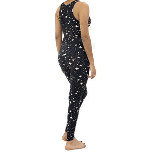 Conjunto de yoga transpirable ecológico de talla grande para mujer, ropa deportiva ligera de 2 piezas con cintura elástica, patrón sólido - Product Image 5