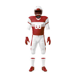 Ensembles d'uniformes de football américain de haute qualité pour adultes à manches courtes vêtements d'équipe 100% Polyester respirant Pakistan OEM accepté - Product Image 1