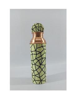 Red Colour Kitchen Accessories <b>Customized</b> Unique Copper <b>Water</b> <b>Bottle</b> for Home Kitchen Use Best Selling Drinking <b>Bottle</b> with High - Product Image 5