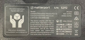 กล้อง 3 มิติ Matterport Pro2 MC250 สภาพใหม่เอี่ยม เลนส์สะอาด พร้อมกระเป๋าใส่ - Product Image 4