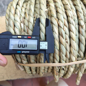 วัสดุหญ้าทะเลธรรมชาติ ขนาด 3-9 มม. เชือกหญ้าทะเล/เชือกปอจากเวียดนาม สำหรับตกแต่งบ้าน ทำเฟอร์นิเจอร์ และงานฝีมือ - Product Image 1