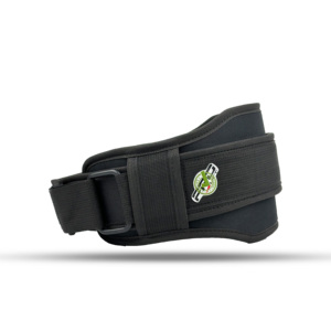 Ceinture double d'haltérophilie en néoprène personnalisée, ceinture de soutien dorsale réglable pour dynamophilie et musculation - Product Image 1