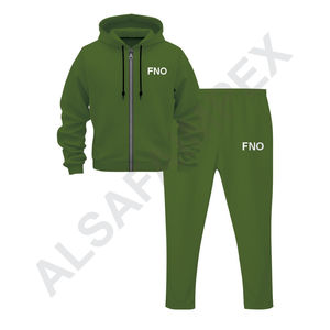 ชุดวอร์มผ้าฝ้ายยาวถึงเข่าแบบยูนิเซ็กซ์ชุดวอร์มสีพื้นไม่ซ้ำใครสำหรับฤดูหนาวเป็นมิตรกับสิ่งแวดล้อมสำหรับผู้ใหญ่และทุกเพศ - Product Image 1