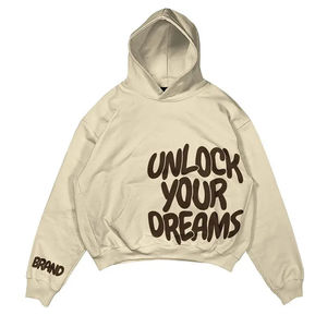 Sweat à Capuche Surdimensionné de Sérigraphie pour Hommes OEM Personnalisé French Terry Heavyweight Hoodies - Product Image 2