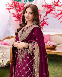 Fabricante de ropa personalizada, ropa afgana para mujer, ropa tradicional étnica afgana, producto a la venta 555 - Product Image 4