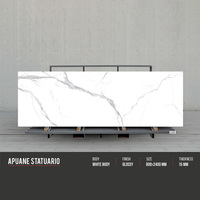 Losa de porcelana de gran formato de 800x2400mm, aspecto de piedra de mármol de lujo, azulejos para pared Interior y suelo, azulejos para encimera de cocina
