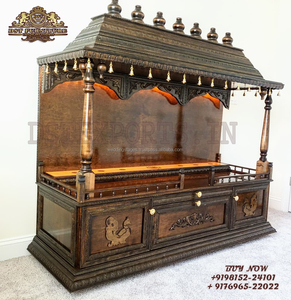 Traditional <b>Pooja</b> <b>Mandir</b> Perfect <b>for</b> Indian <b>Homes</b> Big Size Teak Wood <b>Home</b> <b>Mandir</b> Large <b>Pooja</b> <b>Mandir</b> <b>for</b> Luxurious <b>Home</b> Australia - Product Image 6