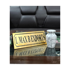 Urnas de cremación de colores de recuerdo de aluminio de estilo americano con acabado personalizado Suministros funerarios superiores del fabricante líder - Product Image 1