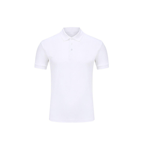Logo personnalisé T-shirts de golf pour hommes Nouvelles tendances 100% coton couleur unie pour Polo T-Shirt 220 grammes de tissu tricoté poids - Product Image 2