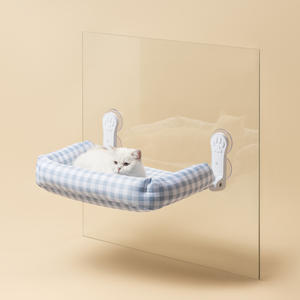 튼튼한 흡입 컵 고양이 창 해먹 침대 이동식 빨 쿠션이있는 아늑한 일광욕 퍼치 - Product Image 6
