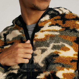 Último diseño Nueva llegada Sudaderas con capucha de impresión de camuflaje Professional Made Basics Sudaderas con capucha de peso ligero - Product Image 5