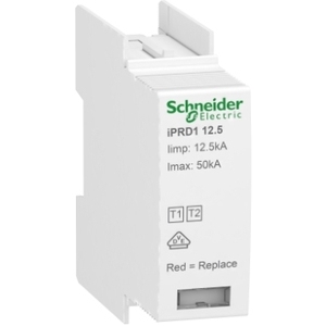 Dispositivo di Protezione da Sovratensioni SCHNEIDER ELECTRIC TVS, Cartuccia per Acti9 IPRD1 C12.5r L/PE - Product Image 1