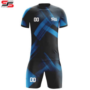 Maillots de football en sublimation en gros, maillots de football personnalisés à séchage rapide, ensembles de maillots de football respirants pour hommes - Product Image 1