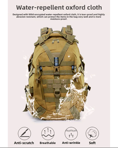 Sac à dos de randonnée souple 30-40L, sacs de randonnée personnalisables couleur/logo, grande capacité, sac de sport extérieur, sacs de gym - Product Image 6