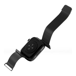 สายนาฬิกา Apple Watch สีดำแบบ Milanese โดย Pumila - Product Image 2