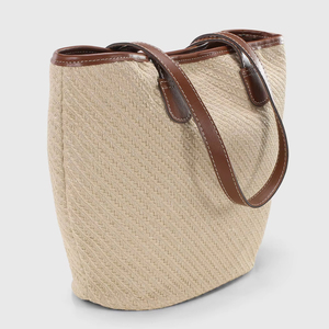 Nouveau sac de plage Sac à main d'été fait à la main en polyester tissé Fermeture ouverte Sacs en ligne fournisseur en gros Sacs de créateur - Product Image 1