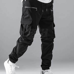 กางเกงคาร์โก้ทรงตรงลำลองผู้ชาย ดีไซน์ใหม่ ผ้าฝ้าย 100% ระบายอากาศ แห้งเร็ว ราคาสุดคุ้ม - Product Image 3