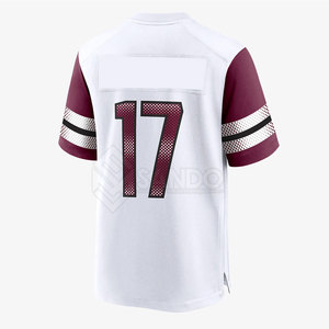 Camiseta de fútbol americano, superventas, venta al por mayor, camiseta de fútbol americano cosida de alta calidad personalizada - Product Image 2