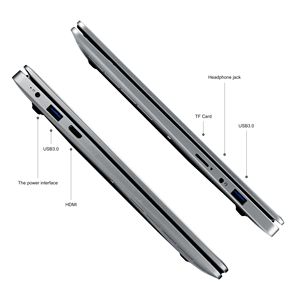 แล็ปท็อปน้ำหนักเบา14.1<span class=keywords><strong>นิ้ว</strong></span>1920x1080 N4500 Intel 8GB DDR4 SSD ขนาด512GB แล็ปท็อปการใช้งานในสำนักงาน - Product Image 4