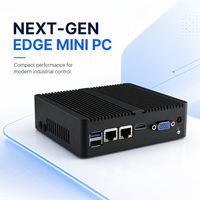 Computadora Integrada Compacta Sin Ventilador para IoT Industrial y Computación en el Borde, Plataforma Integrada para Aplicaciones de Control, PC Industrial