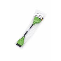 Cable adaptador de diagnóstico profesional Autroniq AC014 Benelli OBD2 de 16 pines a dos adaptadores de diagnóstico para motocicleta de 6 pines
