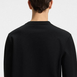 Sweat-shirt pour homme à prix avantageux avec logo personnalisé, modèle 2026, pour les acheteurs en gros et en vrac, couleur unie, manches longues et col rond - Product Image 5
