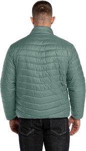Veste d'hiver matelassée personnalisée OEM pour homme, imperméable, épaisse, chaude, en duvet, streetwear, vêtement d'extérieur lourd - Product Image 6