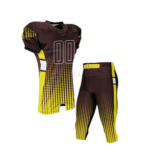 ชุดเสื้อเจอร์ซีย์และกางเกงสำหรับทีมกีฬาอเมริกันฟุตบอลแบบกำหนดเอง - Product Image 3