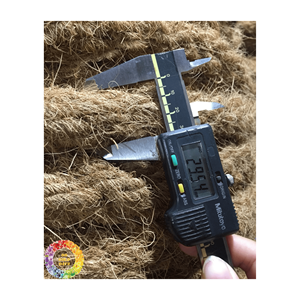 100% fil de fibre de noix de coco naturelle COIR CORDE Filet de jardin biodégradable écologique fabriqué au Vietnam - Product Image 3