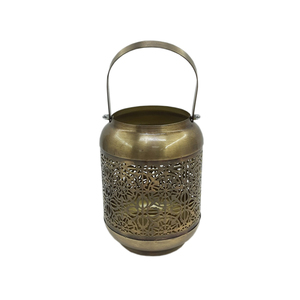 Round Shape Decorative Round Metal <b>Lantern</b> <b>Silver</b> Color for Home and Christmas Lighting Decoration Hanging <b>Lantern</b> Handmade - Product Image 5