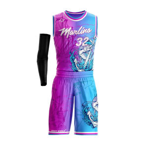 2025 uniforme de maillot de basket-ball de sublimation réversible personnalisé taille jeune respirant nouveau style de vêtements de basket-ball ensembles de prix bon marché - Product Image 3