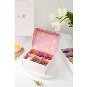 Cajas ranuradas de papel Kraft desechables personalizadas OEM, buen precio para alimentos, pasteles, arte, laminación mate, materiales reciclados UV - Product Image 4