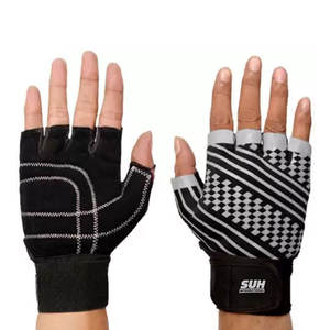 Gants de sport en cuir à demi-doigts, légers et respirants, pour unisexe, nouvelle arrivée, prix bas, fabriqués au Pakistan, vente en gros - Product Image 1