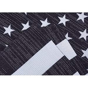 Paquete de 10 Banderas de Jardín con Línea Azul Delgada, Banderas de Policía Estadounidenses de 12.5x18 Pulgadas, Doble Cara, con Franja Azul, Blue Lives Matter - Product Image 1