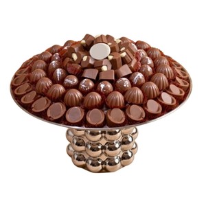 Best-seller Bol décoratif en métal pour chocolat créatif Chocolats élégants pour les mariages Plateau pour l'Aïd et le dessert Prix raisonnable - Product Image 3