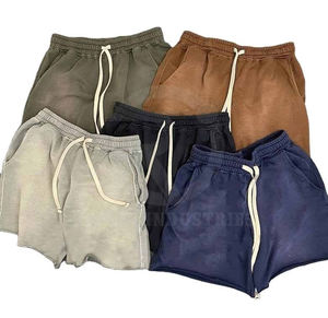 Shorts d'été, vêtements de sport, shorts de jogging à séchage rapide, lavés à l'acide - Product Image 6