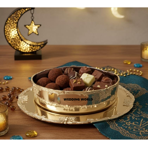 New Collection Metal <b>Chocolate</b> Bowl For Ramadan Hot Selling Decorative Wholesale Luxury Designer Metal <b>Chocolate</b> Bowl - Product Image 4