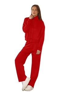 ชุดวอร์มกันลมแบบใหม่ทันสมัยสำหรับทุกเพศ ผลิตจากผ้าฝ้าย 100% ซิปบาง ระบายอากาศได้ดี เหมาะสำหรับฤดูหนาว ขายส่งและรับผลิตตามแบบ - Product Image 2