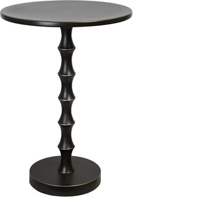 Table d'appoint minimaliste en métal avec cadre en acier thermolaqué au design contemporain – élément d'accentuation élégant pour salons - Product Image 1