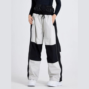 Pantalones de Snowboard Holgados para Mujer, Impermeables 10.000 mm, Transpirables, con Forro Polar y Cinturilla Aislante, Marca HUNT GEAR - Product Image 5