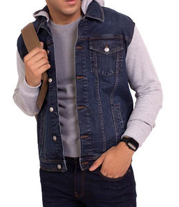 Chaquetas Vaqueras de Invierno para Hombre, Diseño Superior, Logotipo Personalizado, Servicio OEM de Alta Calidad, Transpirables, Ecológicas, MOQ Bajo - Product Image 3